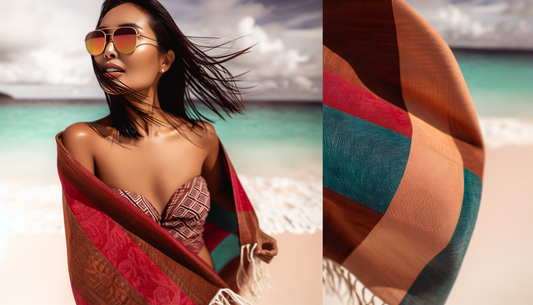 Say Goodbye to Burdensome Beach Towels: Meet the Stylish Turkish Blanket!