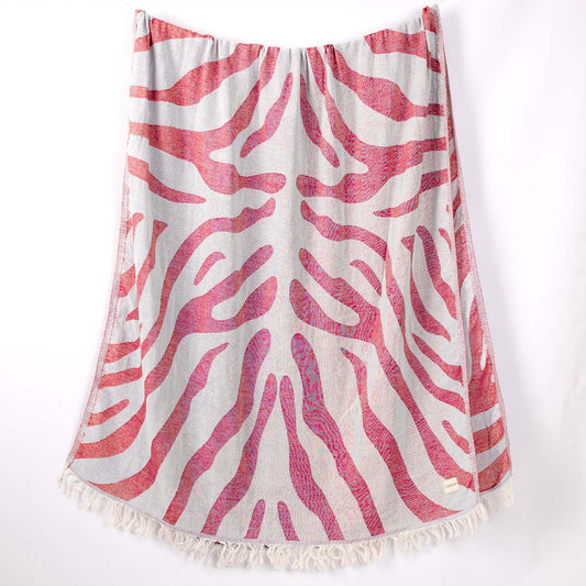 Amazon Coral Organic Cotton Towel