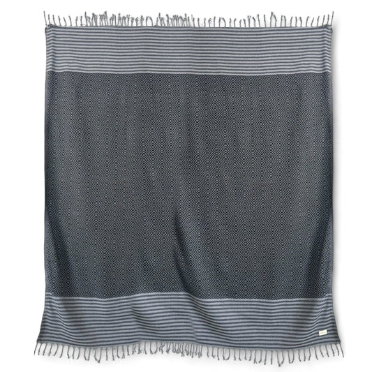 Eye of the Tiger 'NoSand' Blanket in Full-moon Black (Large)