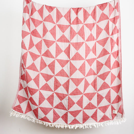 Triangle Bikini Season Organic Cotton Towel