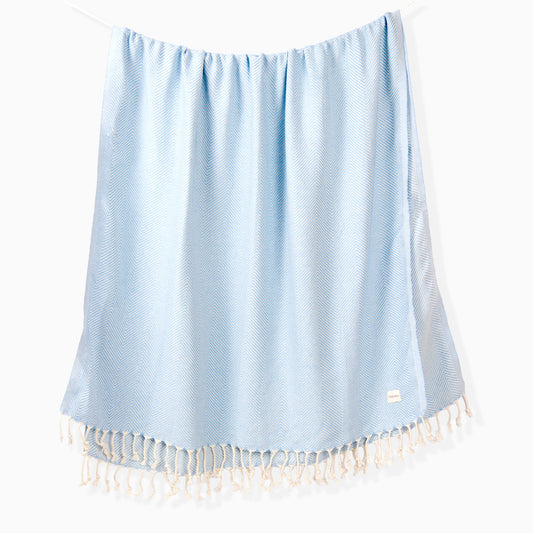 Santorini Breeze Organic Cotton Towel